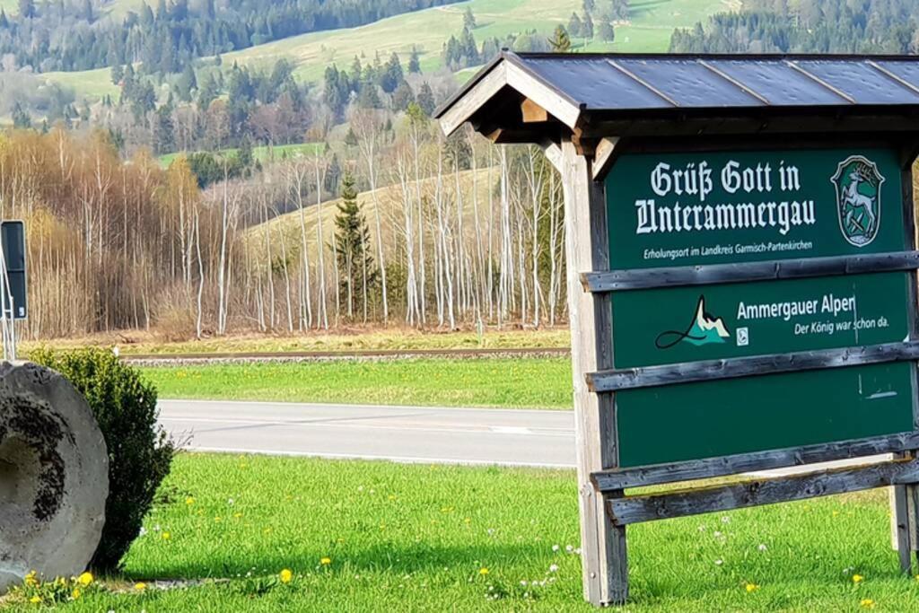 Oberland-Ferienwohnung Inkl Koenigscard Bis Zu 150 Attraktionen Inkl Unterammergau Exteriér fotografie